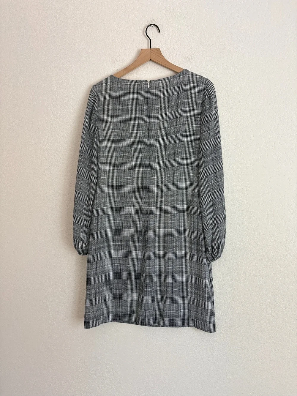 Ralph Lauren Grey Plaid Shift Dress - Picture 6 of 11